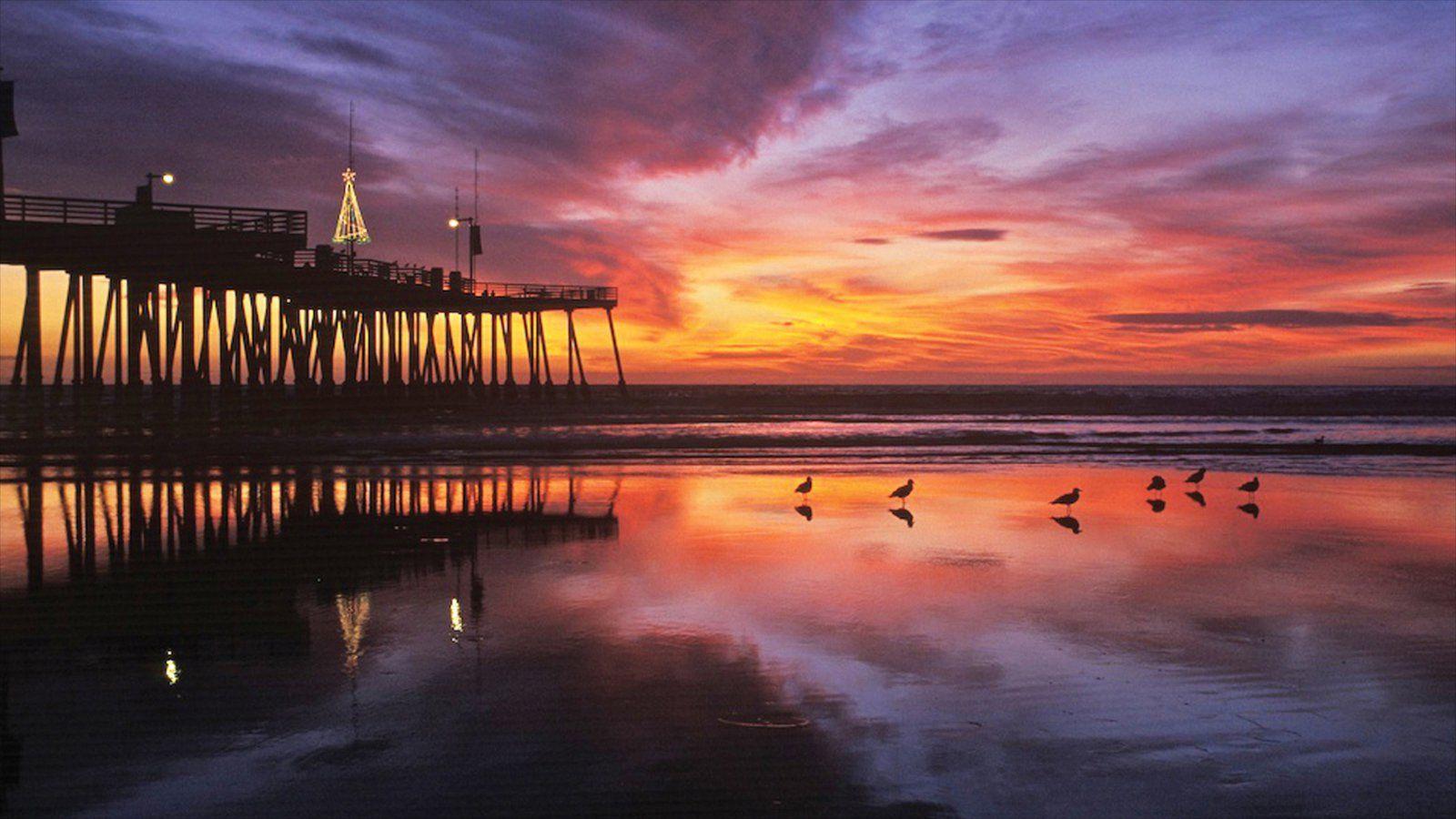 Жаркая калифорния. Pismo Beach California.