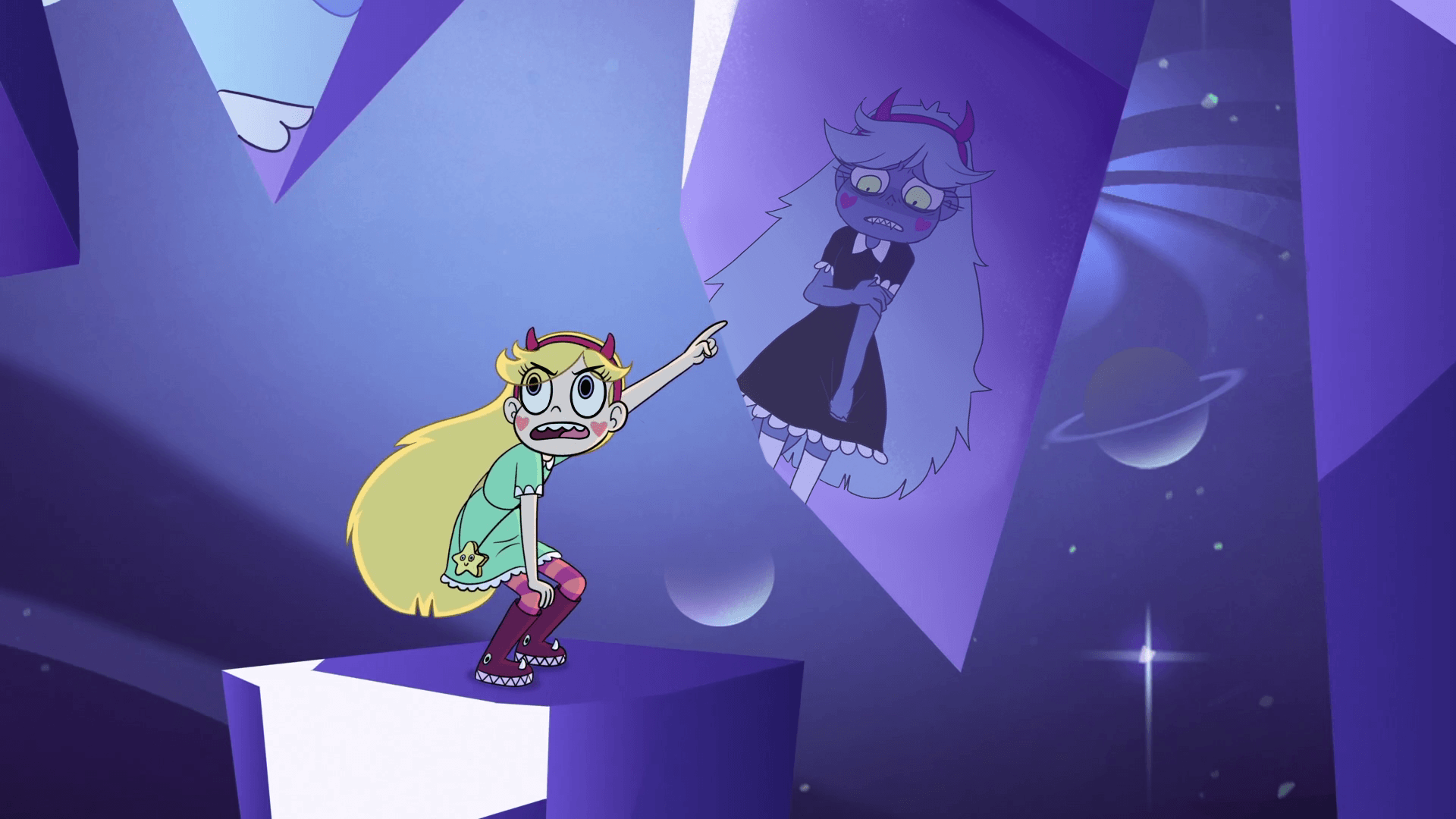 Star sees MonStar AU. Star vs. the Forces of Evil