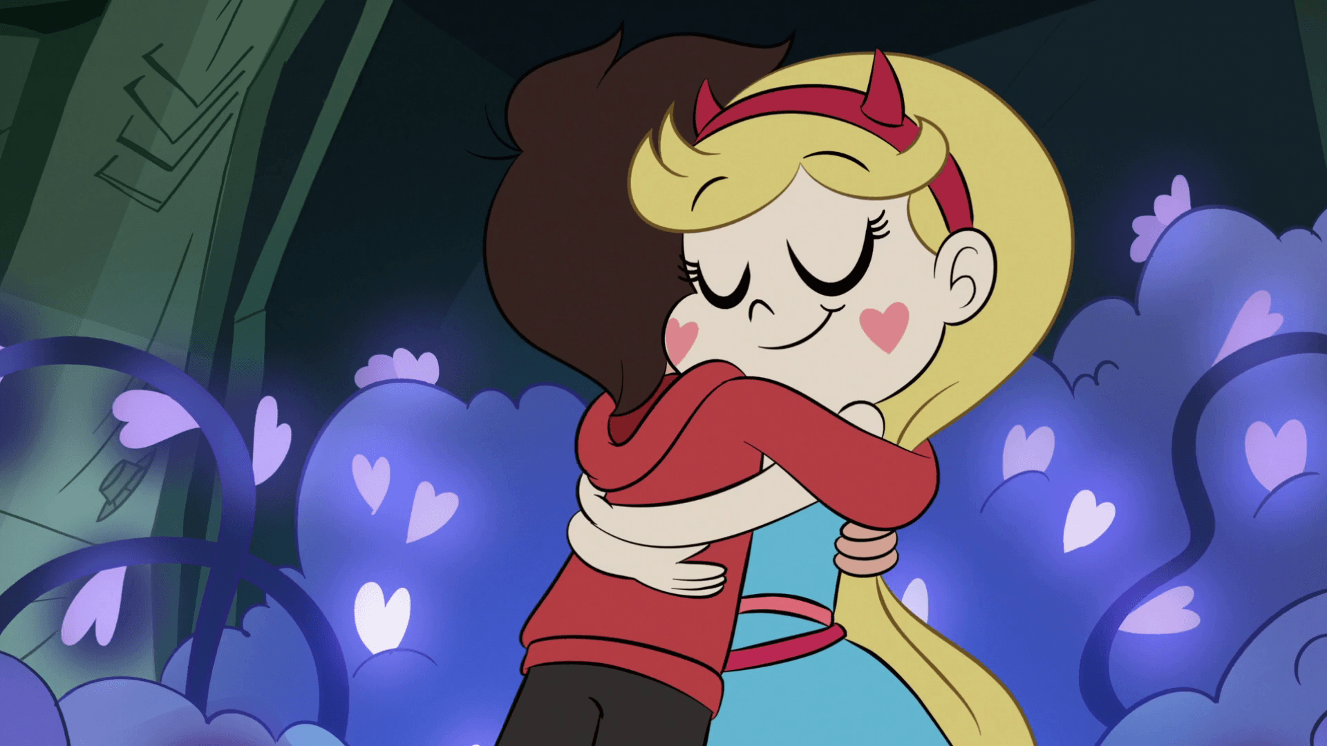 S1E11 Marco hugs Star.png. Star vs. the Forces of Evil