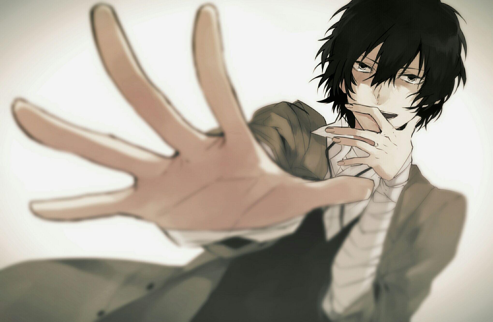 Wallpaper Dazai Osamu, Bungou Stray Dogs