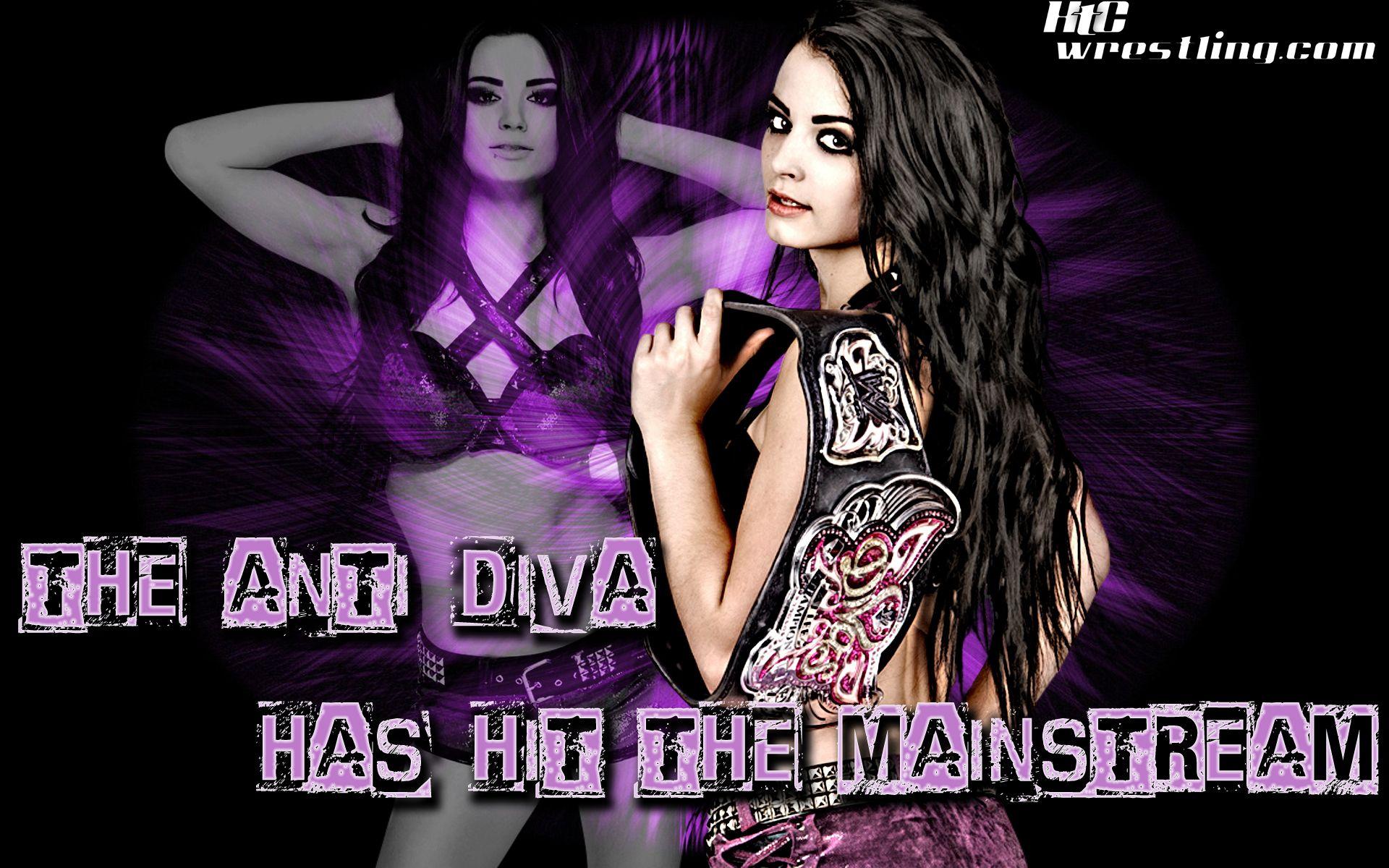 Wallpaper Of The Week: Paige “The Anti Diva” Arrives
