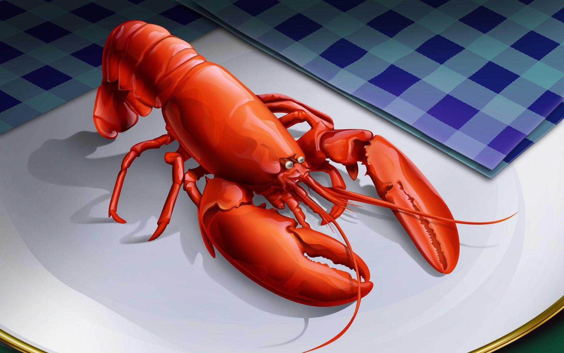 3D Lobster
