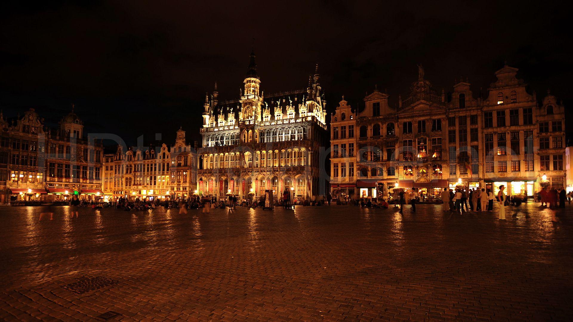 The City OF Brussels HD Wallpaper