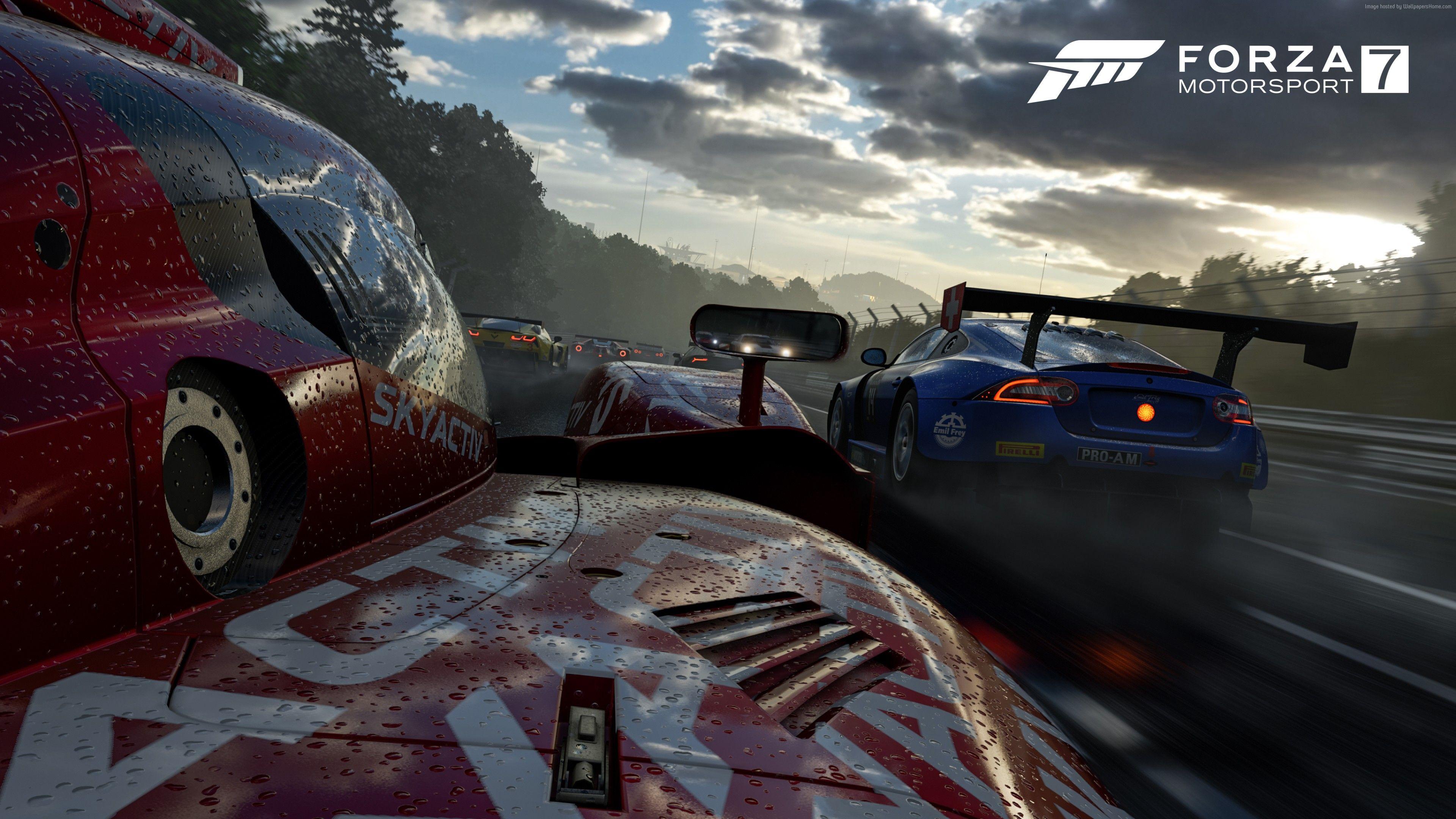 Wallpapers Forza Motorsport 7, 4k, E3 2017, screenshot, Games