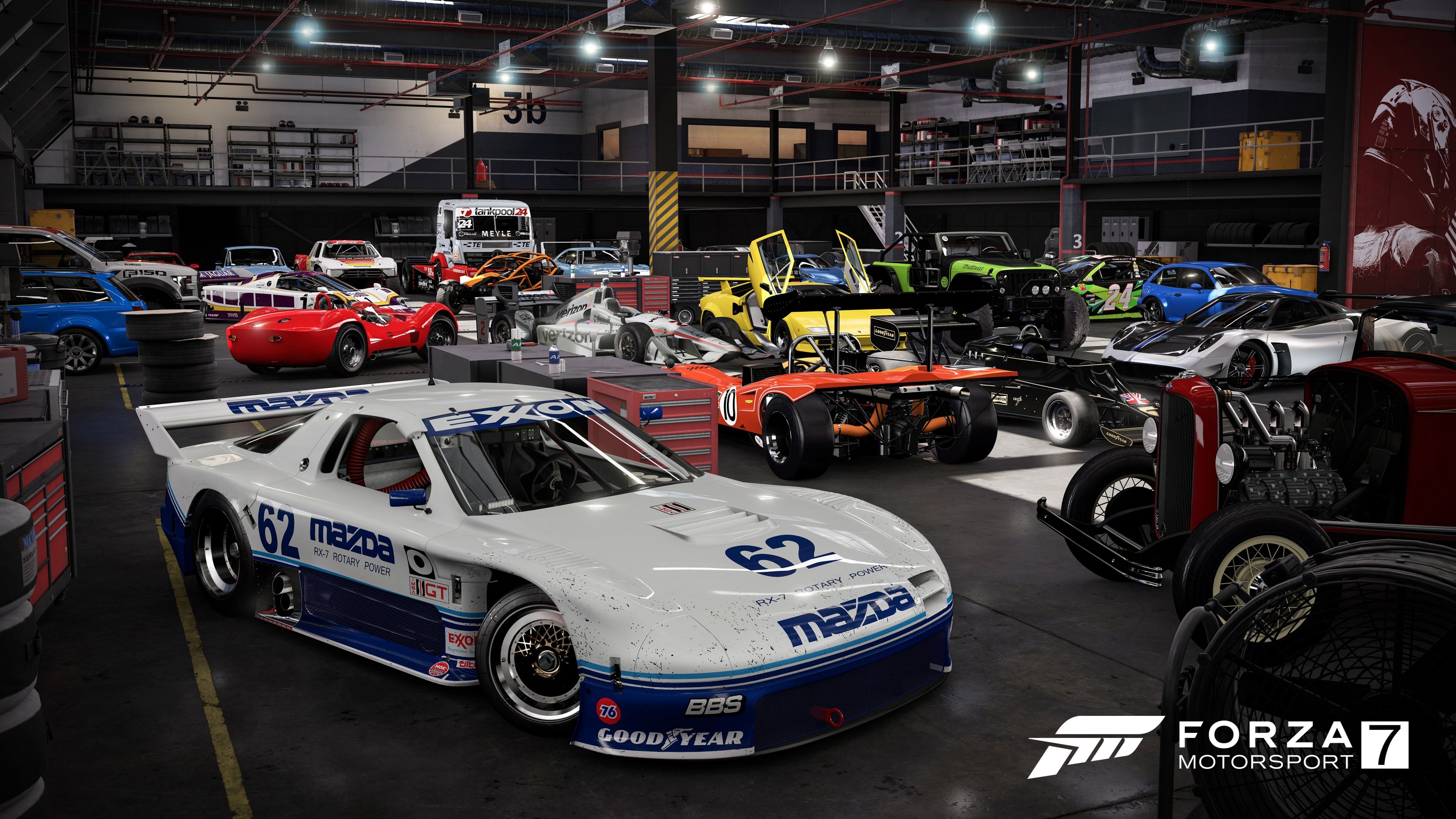 UHD 4K Race Cars Forza Motorsport 7