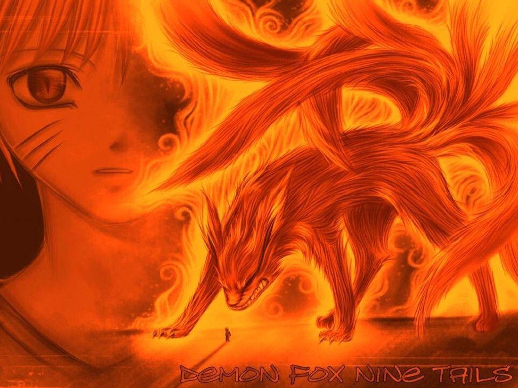 Naruto Uzumaki Nine Tailed Fox Desktop Wallpaper. I HD Image