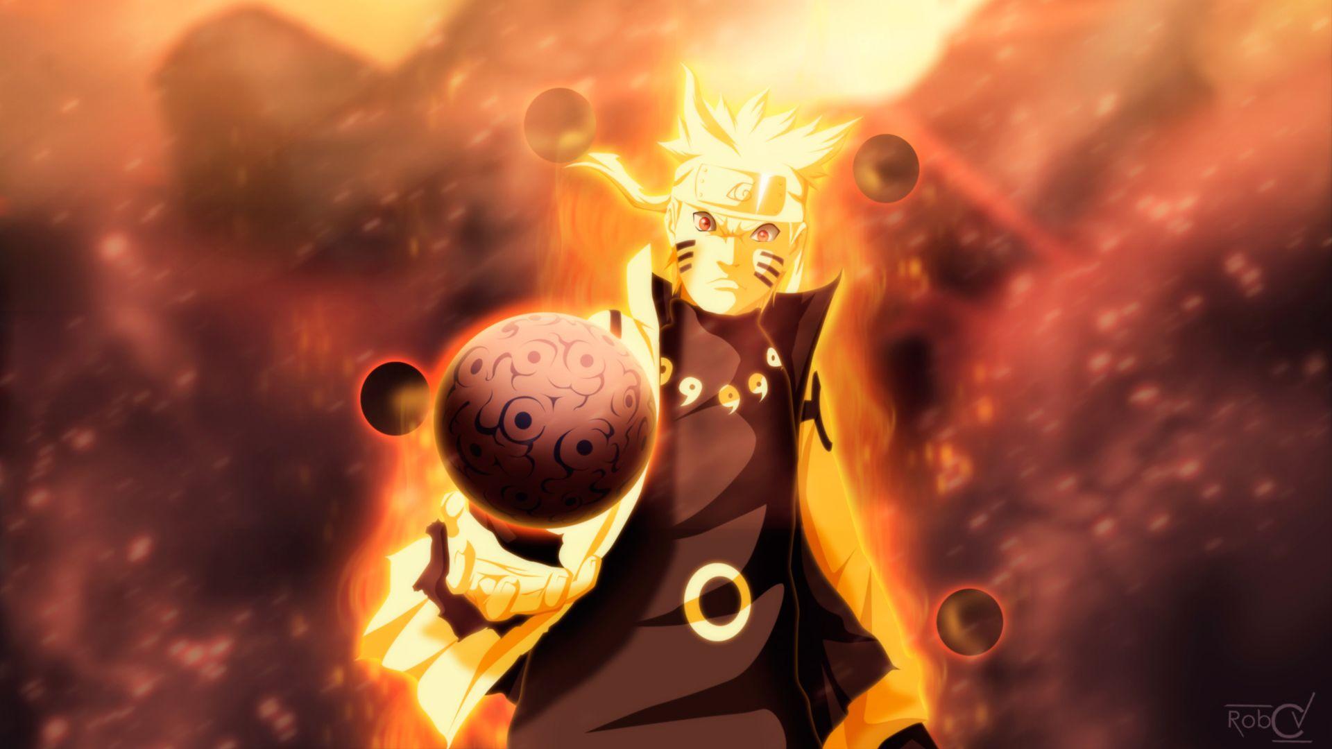 Imagespace Naruto Nine Tails Chakra Mode Vs Ichigo