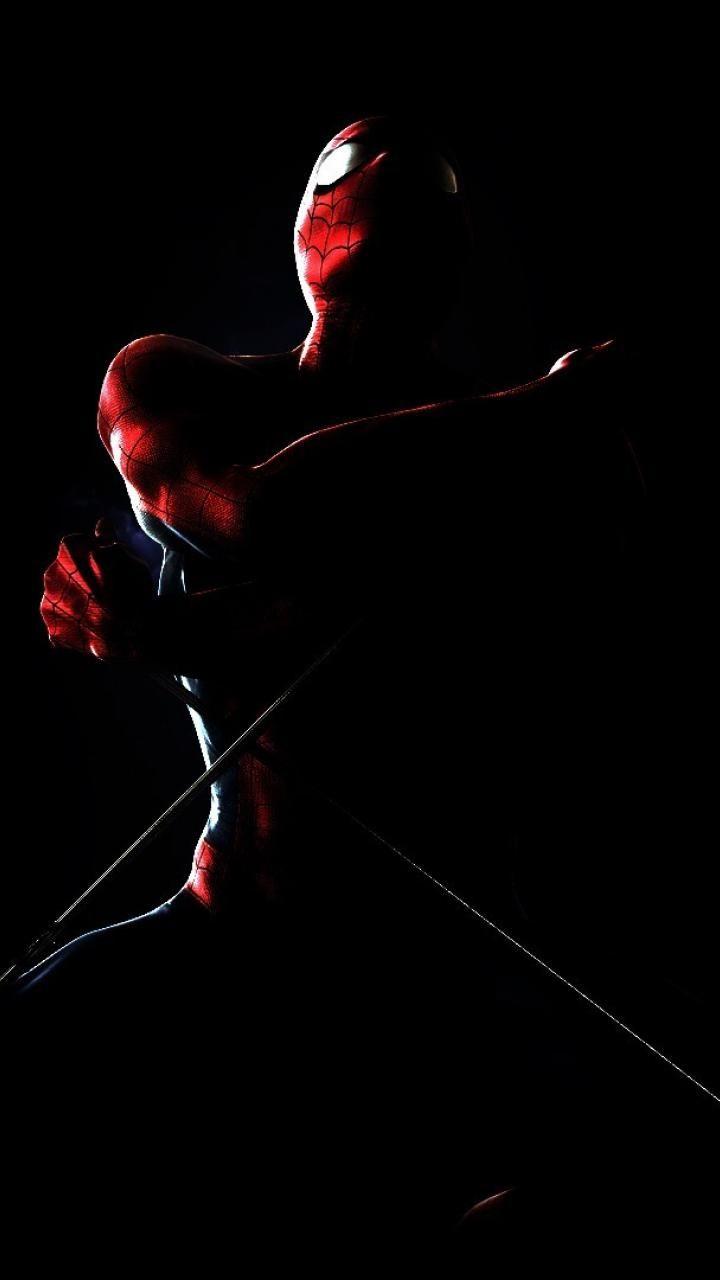 Simply: Spider Man Dark Desktop Bakcgrounds