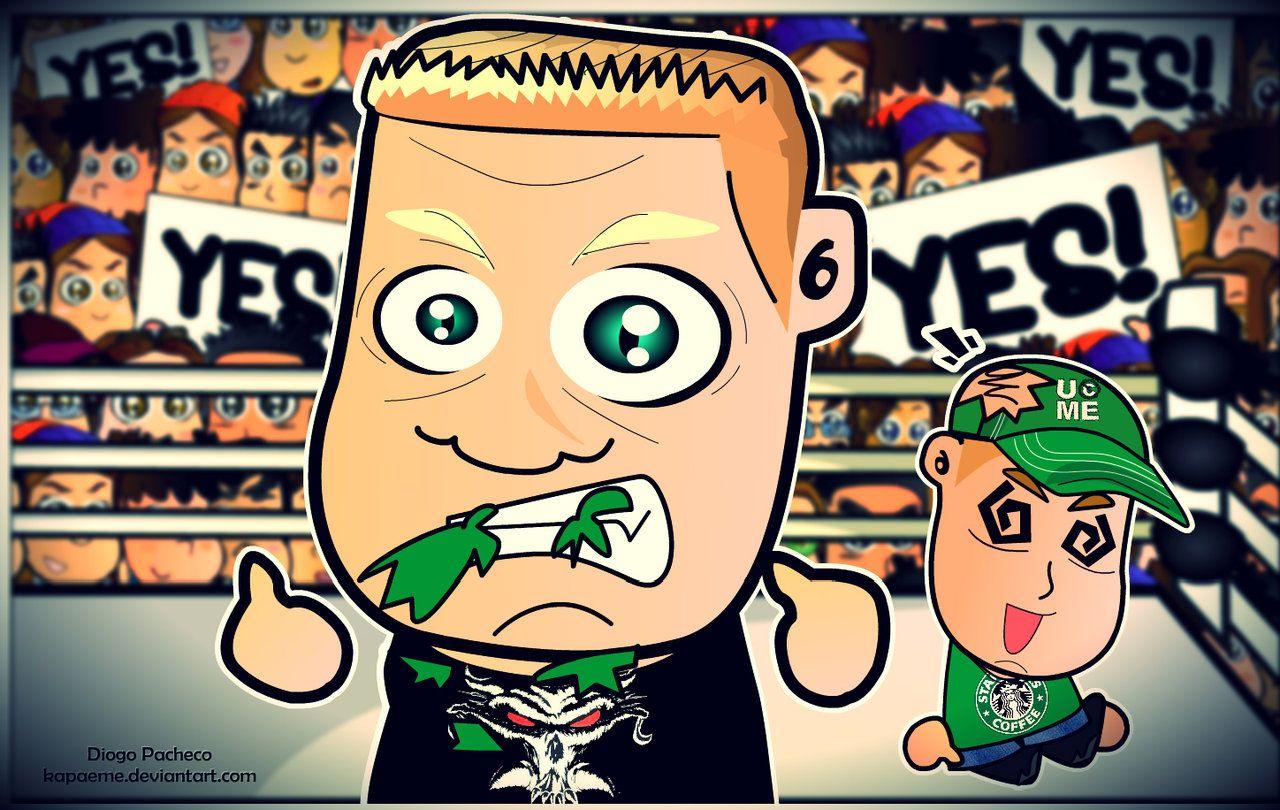 Brock Lesnar and John Cena Wallpaper