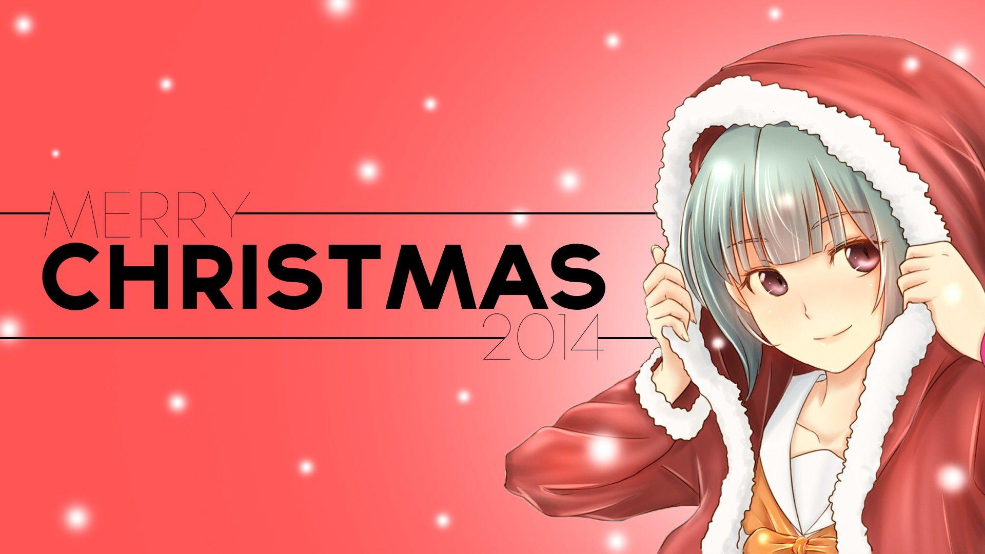 Cute Anime Girl Christmas wallpapers HD | PixelsTalk.Net