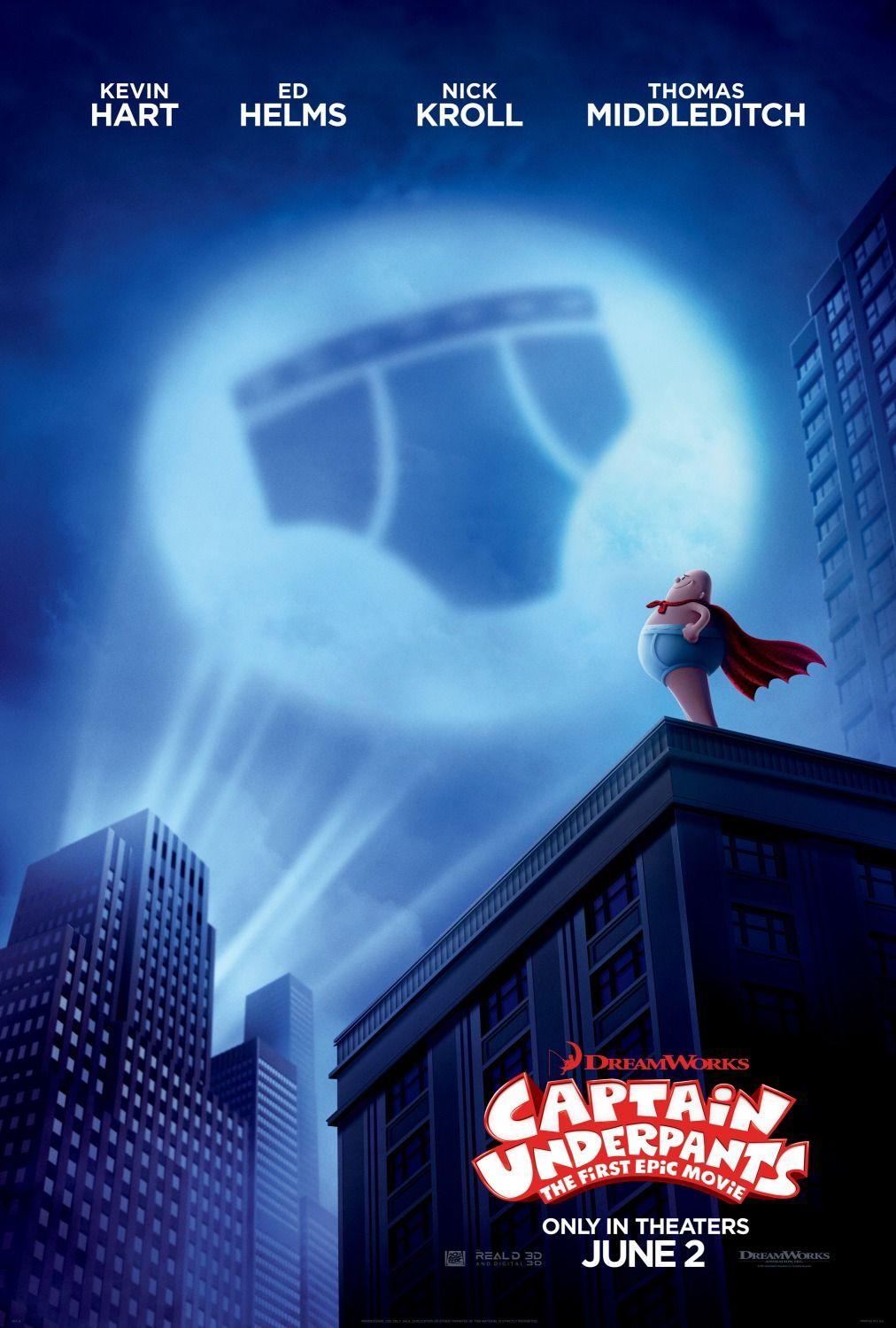 Captain Underpants: The First Epic Movie 2017 Movie Posters