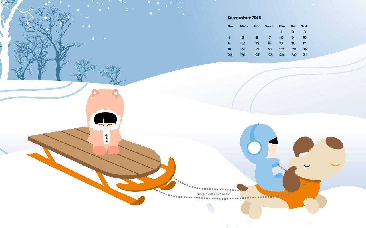 December Calendar HD Wallpaper 2016 Free, Download free Wallpaper