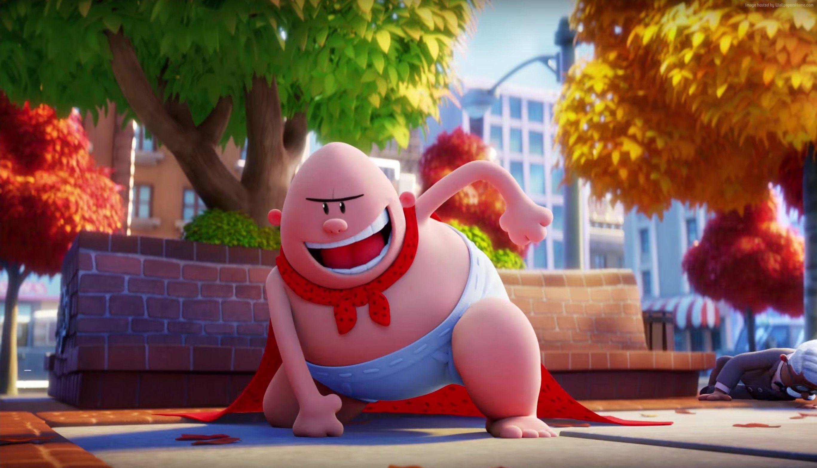 Wallpaper Captain Underpants, The First Epic Movie, best animation