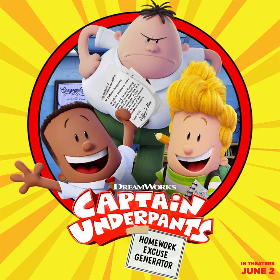 Captain Underpants: The First Epic Movie (2017) HD Wallpaper From