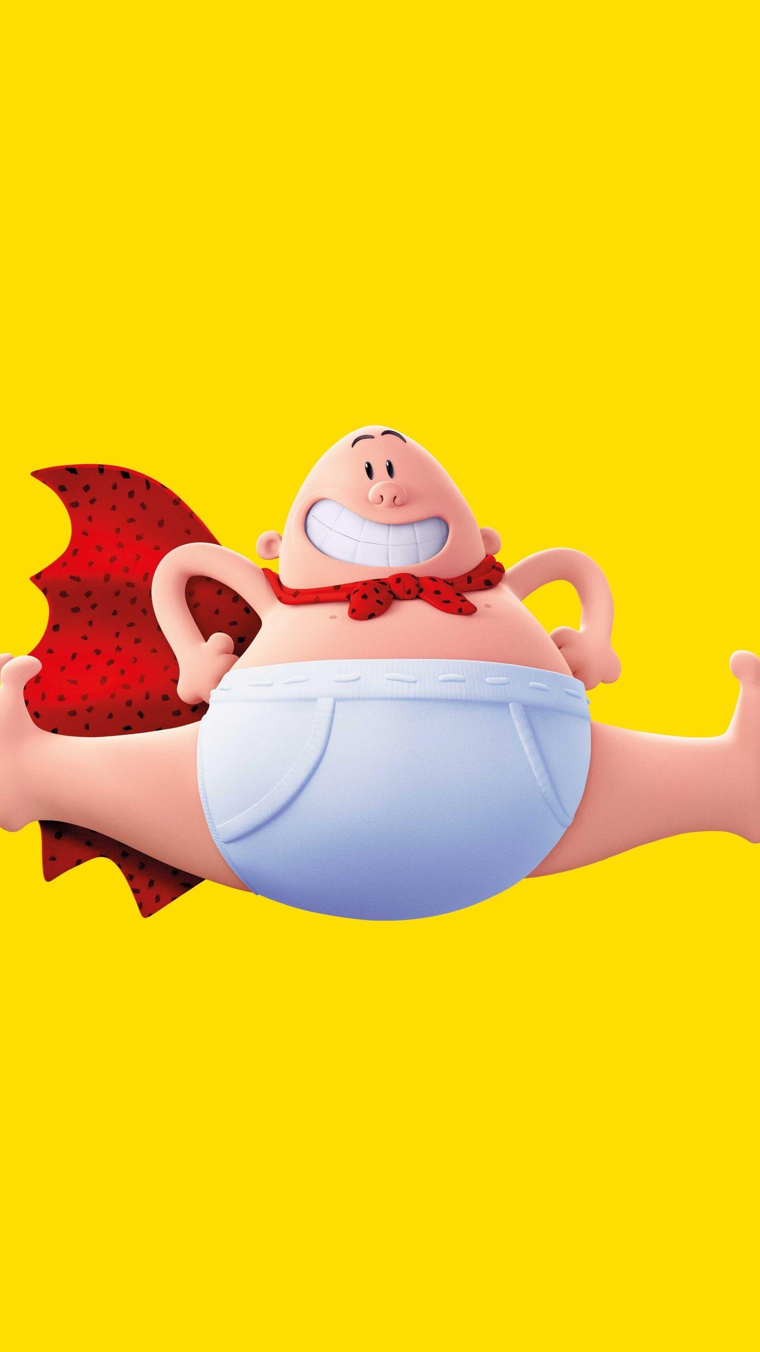 Captain Underpants: The First Epic Movie (2017) Phone Wallpaper