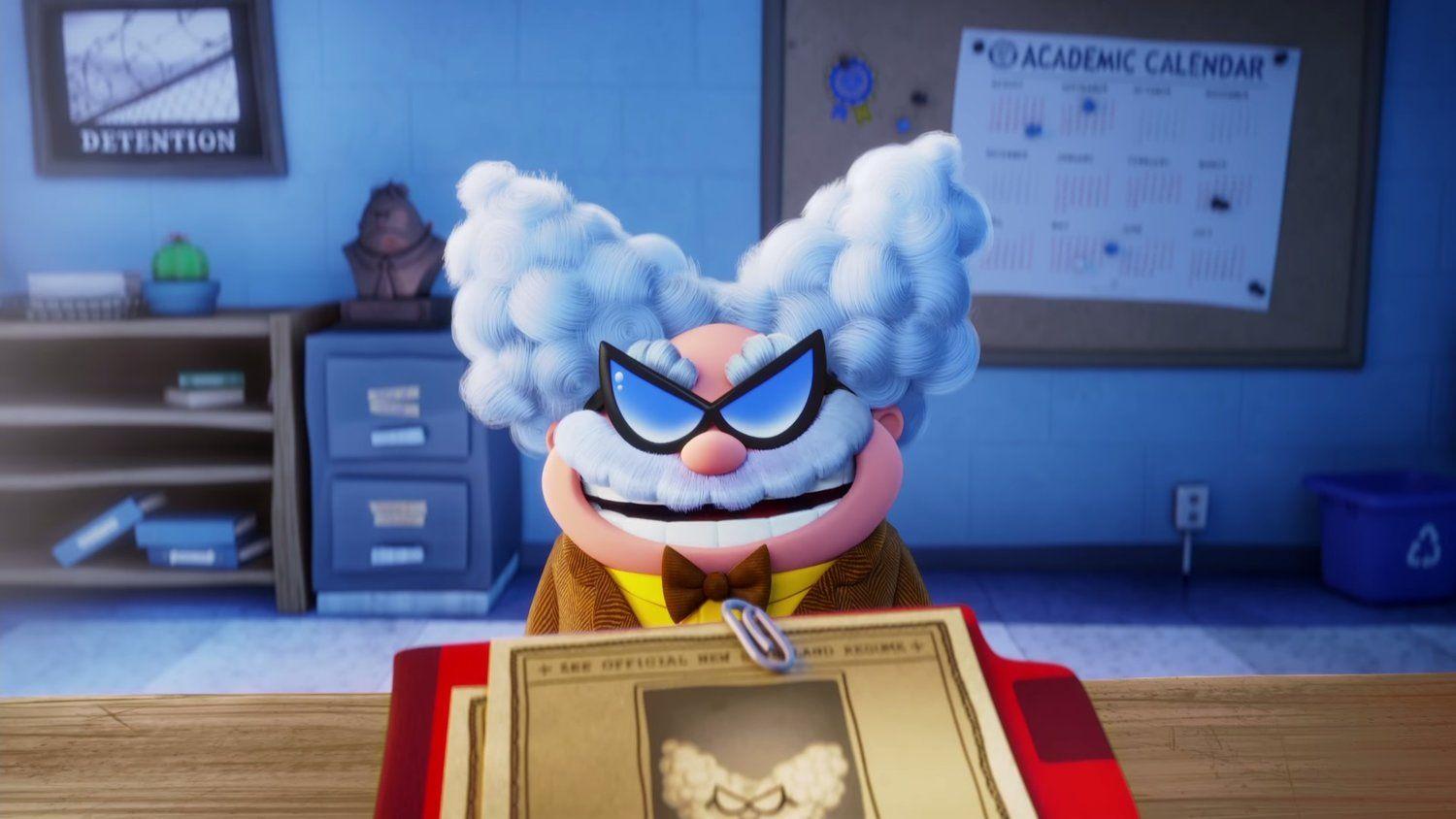 Professor Poopypants Appears In Fresh Clip For CAPTAIN UNDERPANTS