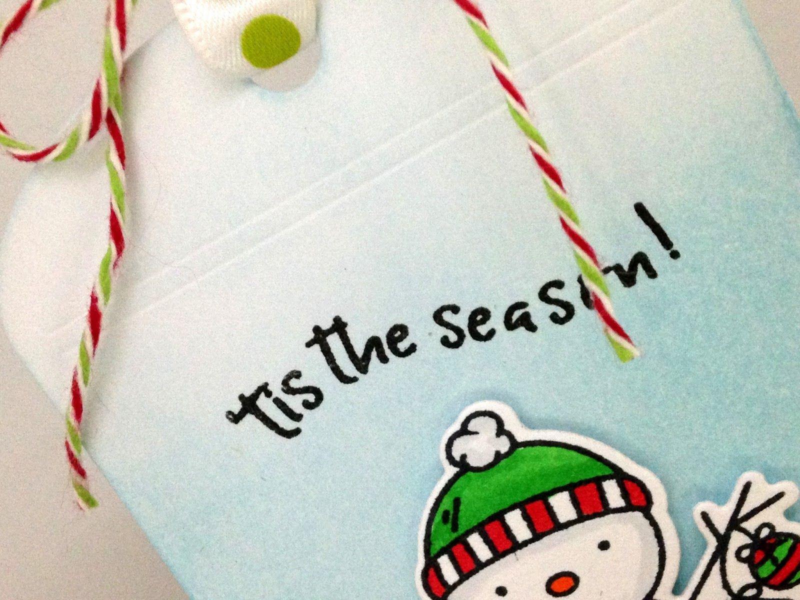 Cupcakes, Cards and Kim: The 25 Days of Christmas Tags with Tracey