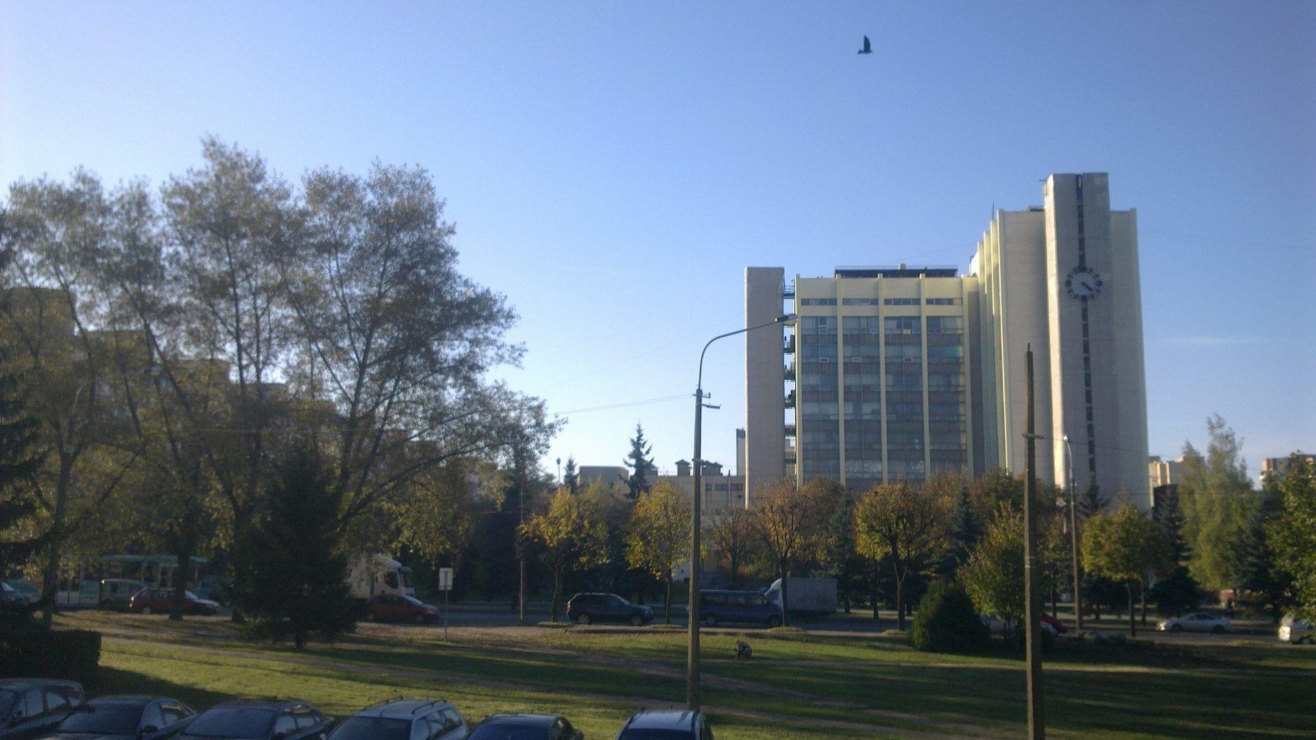 Belarus Tag wallpaper: Cathedral Minsk Photography Sky Trees