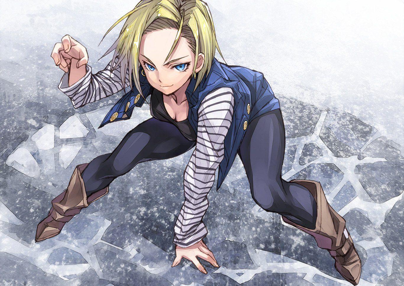 Android 18 (Dragon Ball) HD Wallpaper. Background