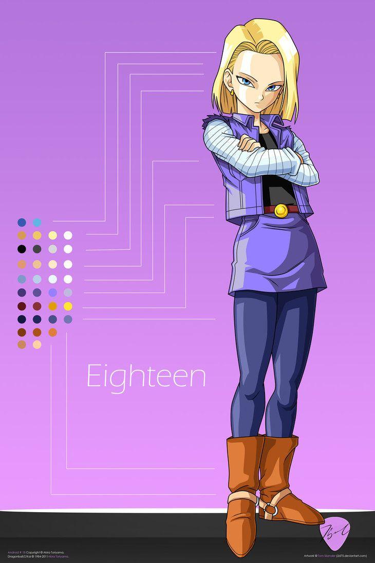 Android 18. via: by GoddessMechanic2 now for 3D Dragon