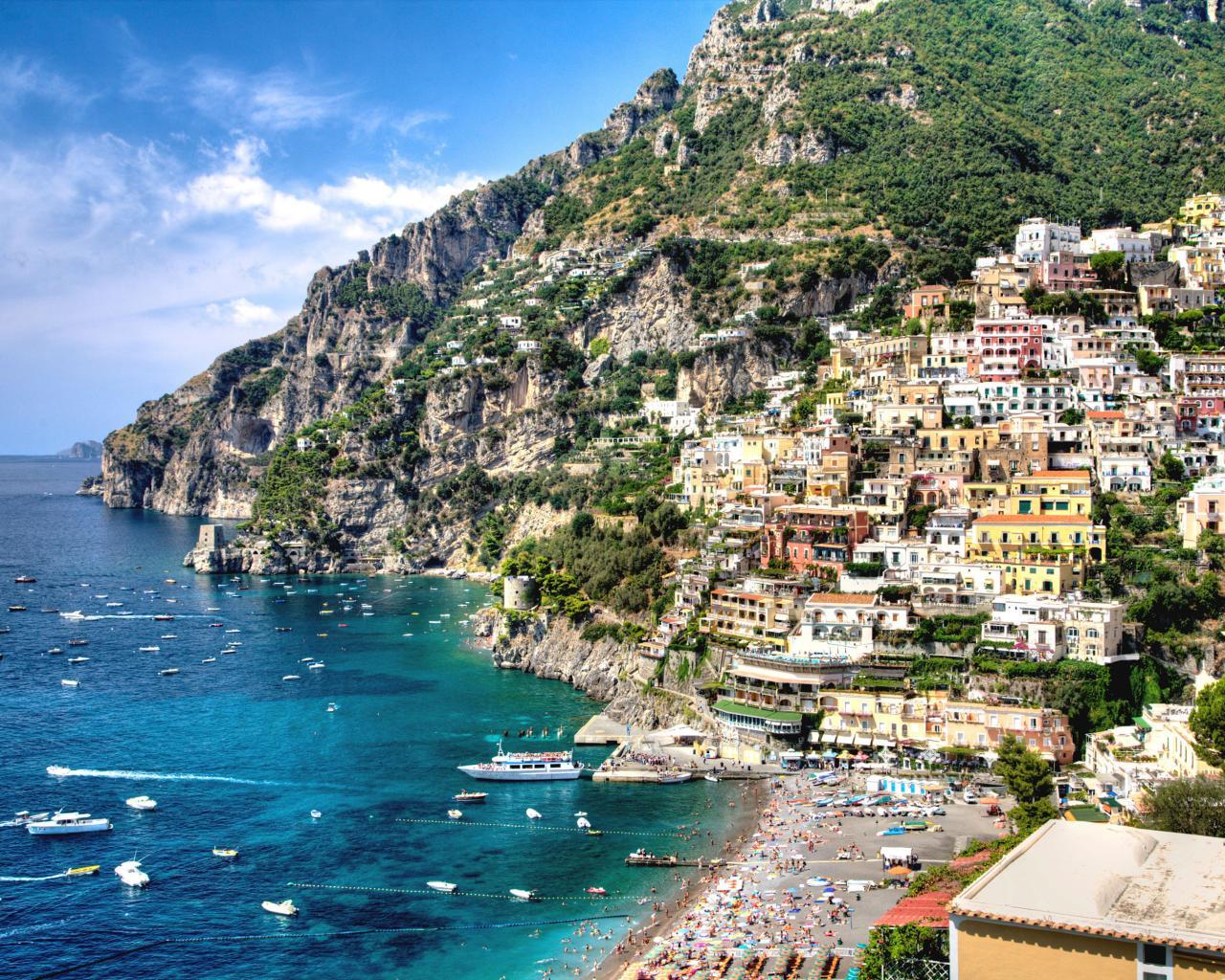 Amalfi Coast Wallpaper