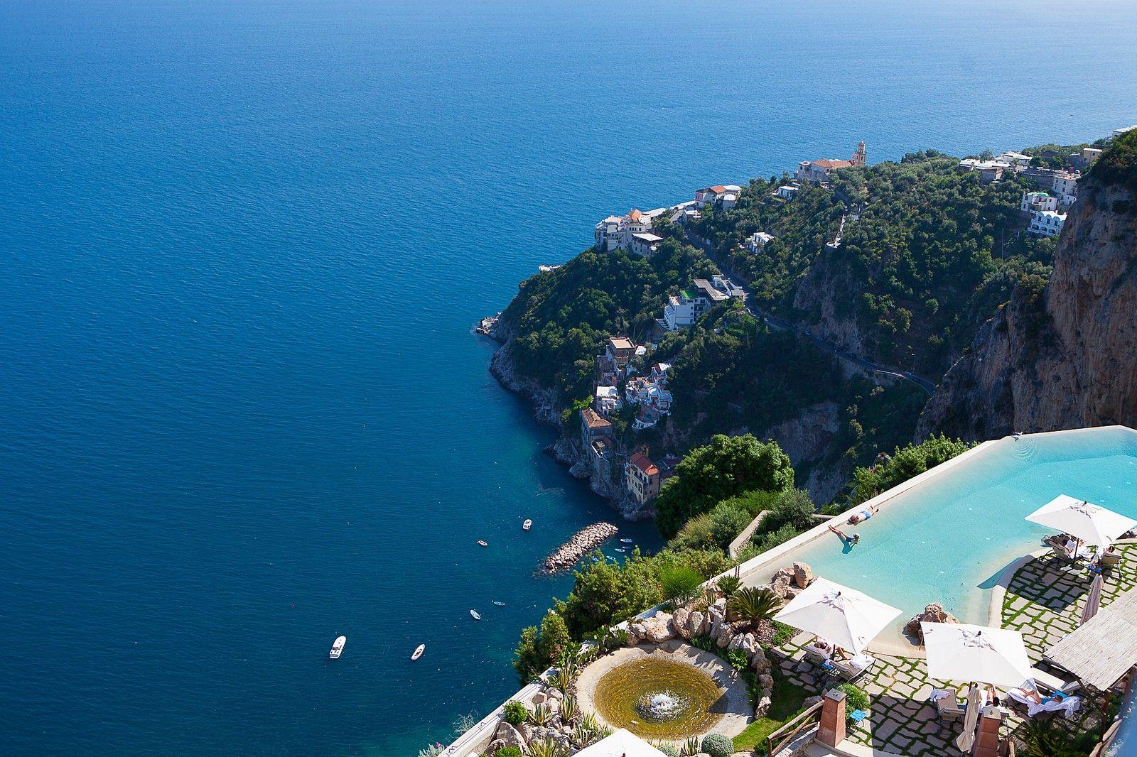 Amalfi Tag wallpaper: Capri Island Amalfi Italy Bluedream Picture
