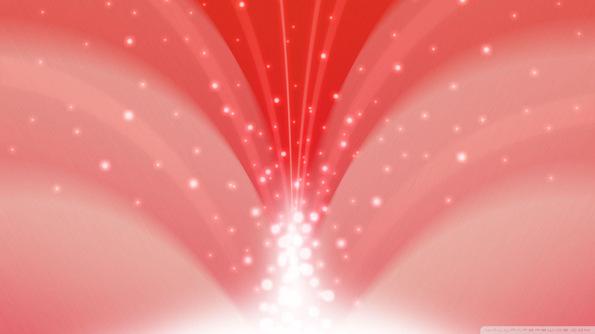 Cascade Of Magic Powder Light Red ❤ 4K HD Desktop Wallpaper