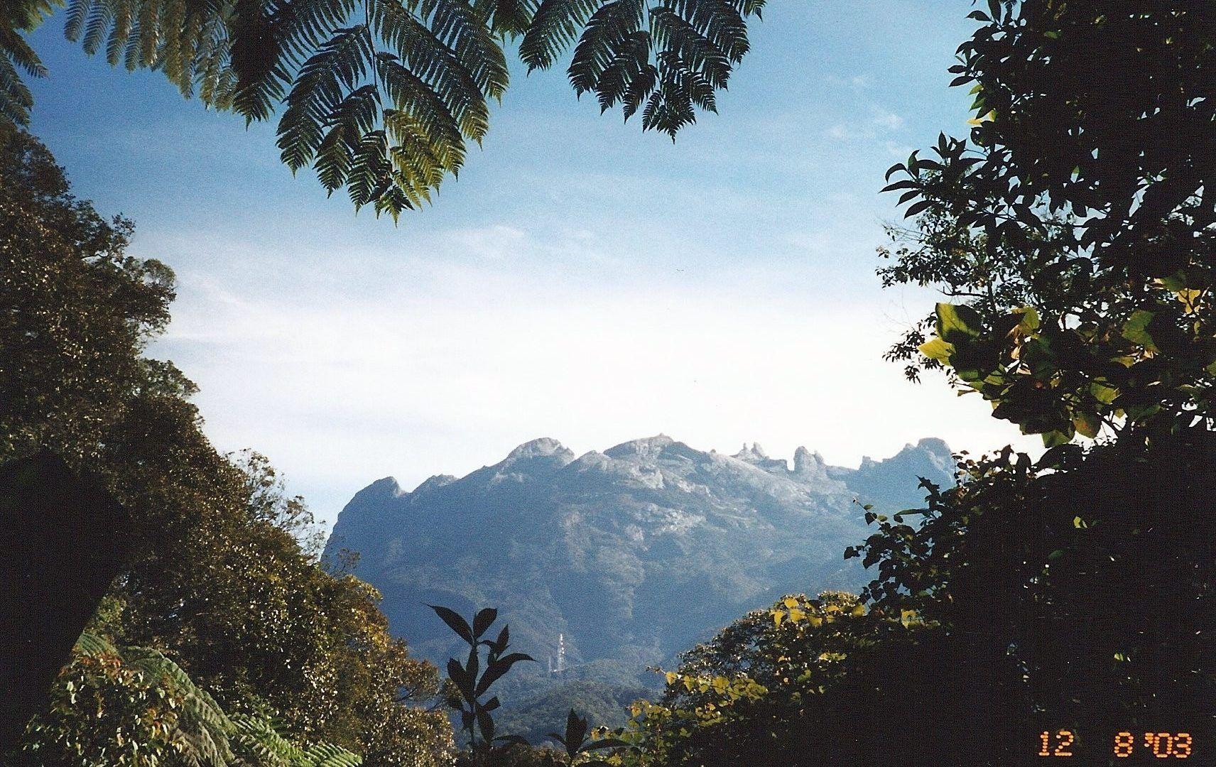 Malaysia Borneo Kinabalu Mountain Jungle Mountains Snow Wallpaper