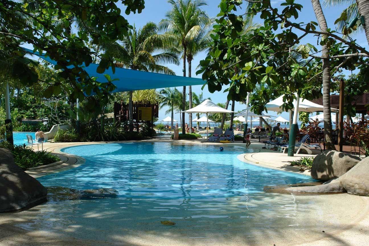 Misc: Trees Borneo Swimming Sunny Pool Beautiful Background