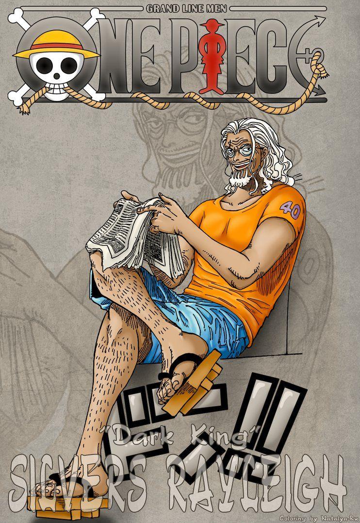 One Piece Silvers Rayleigh By Natalya Ru