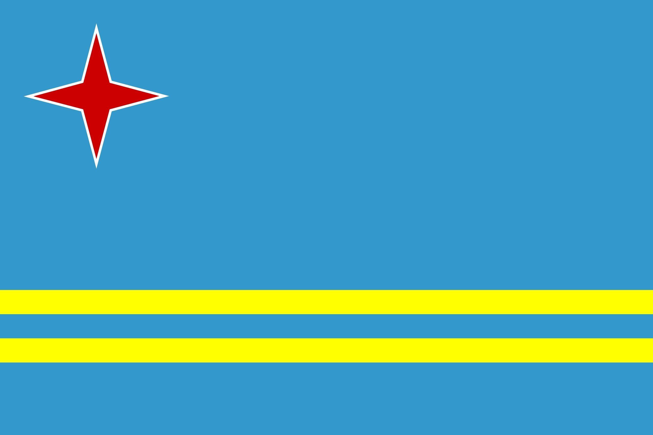 Aruba Flag Wallpaper 51607 2555x1703 px