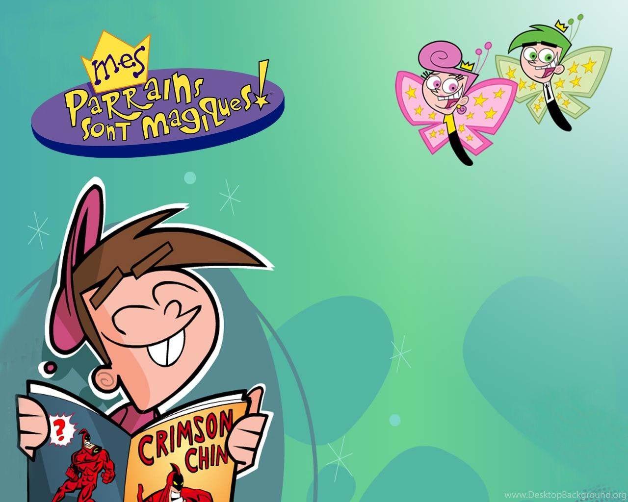 Cosmo, Wanda And Timmy! The Fairly OddParents Wallpaper