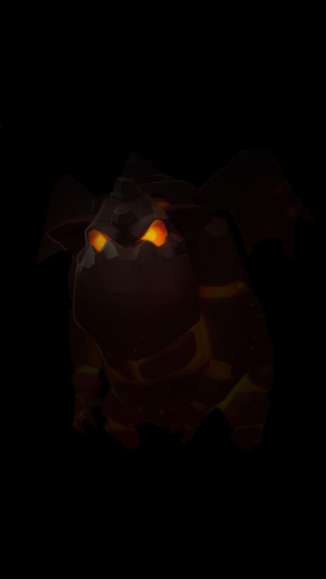 clash of clans dark characters lava hound