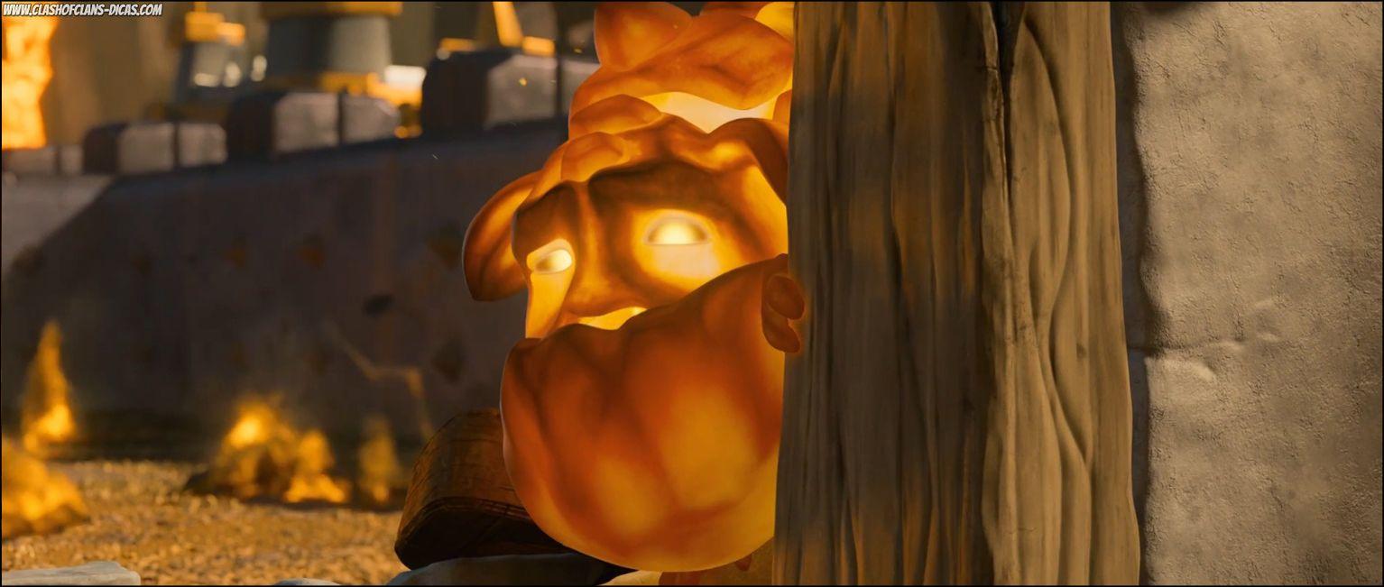 Novo comercial de Clash of Clans: A lenda do último Lava Pup