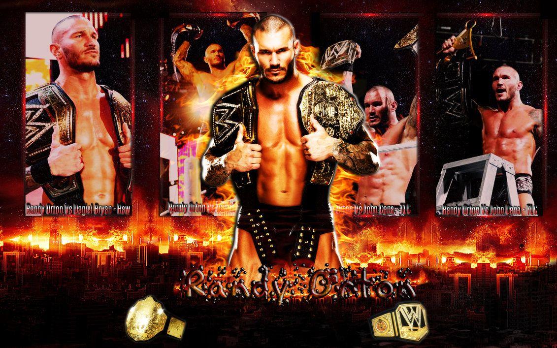 Randy Orton Unified WWE Champion Wallpaper