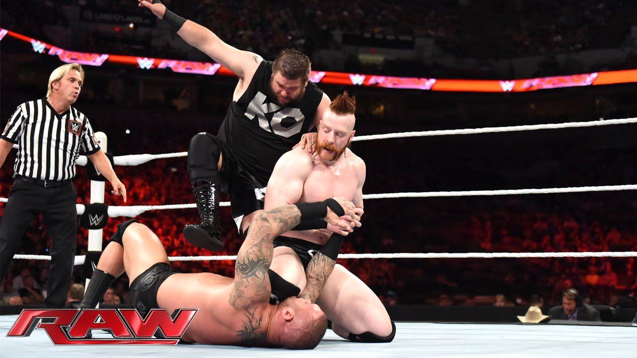 Randy Orton & Cesaro vs. Sheamus & Kevin Owens: Raw, Aug. 2015
