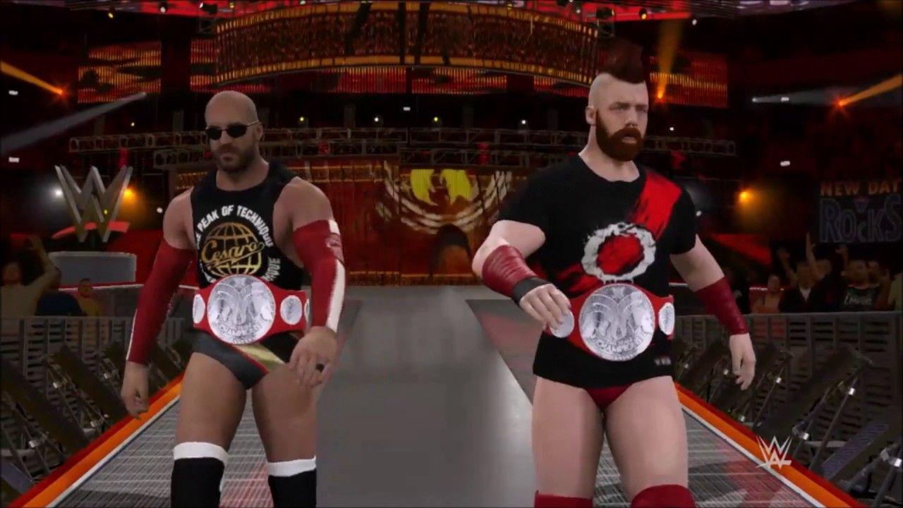 WWE 2K17: Sheamus & Cesaro RAW 1 2 17 Attires [PS4]