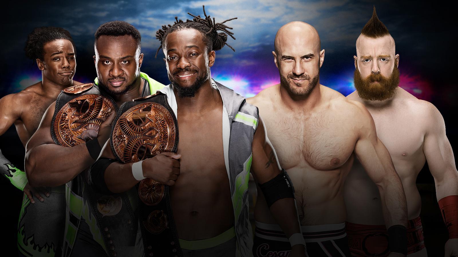 New Day vs. Sheamus and Cesaro for RAW Tag Team Titles added to