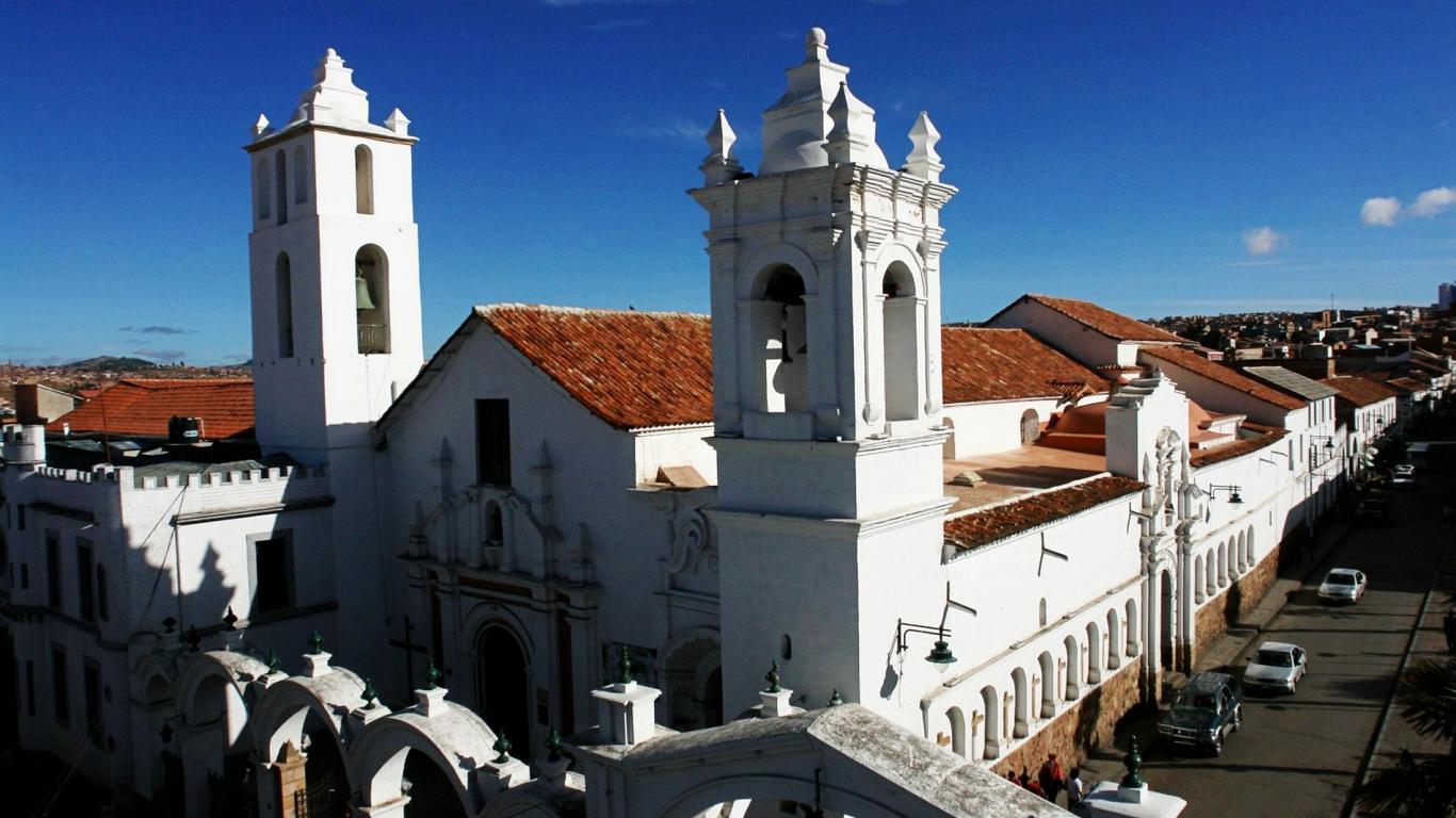 Globe Sucre Iglesia Bolivia 1366x768 #globe