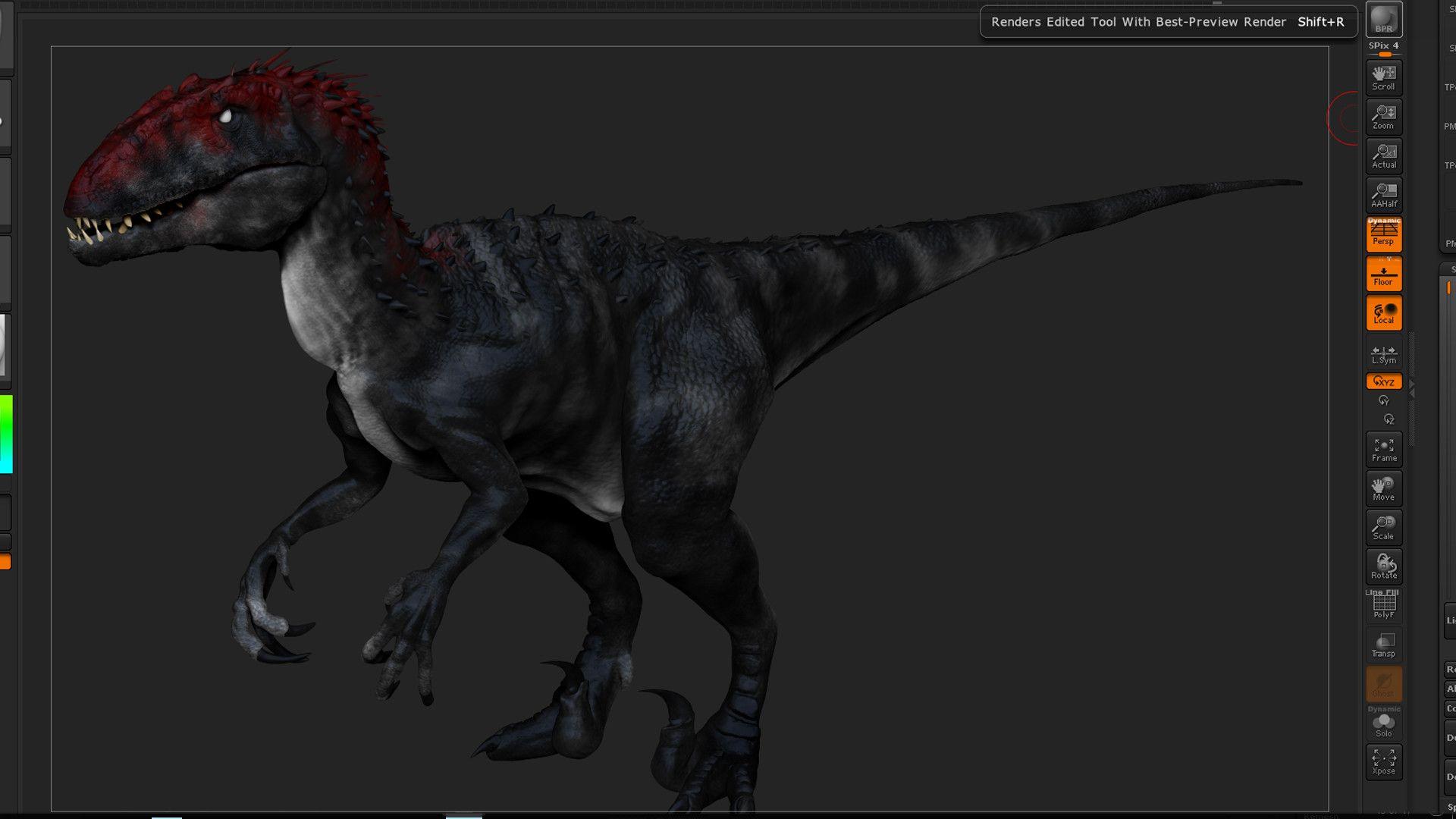 Indoraptor jurassic world fallen kingdom concept, W.rex Van