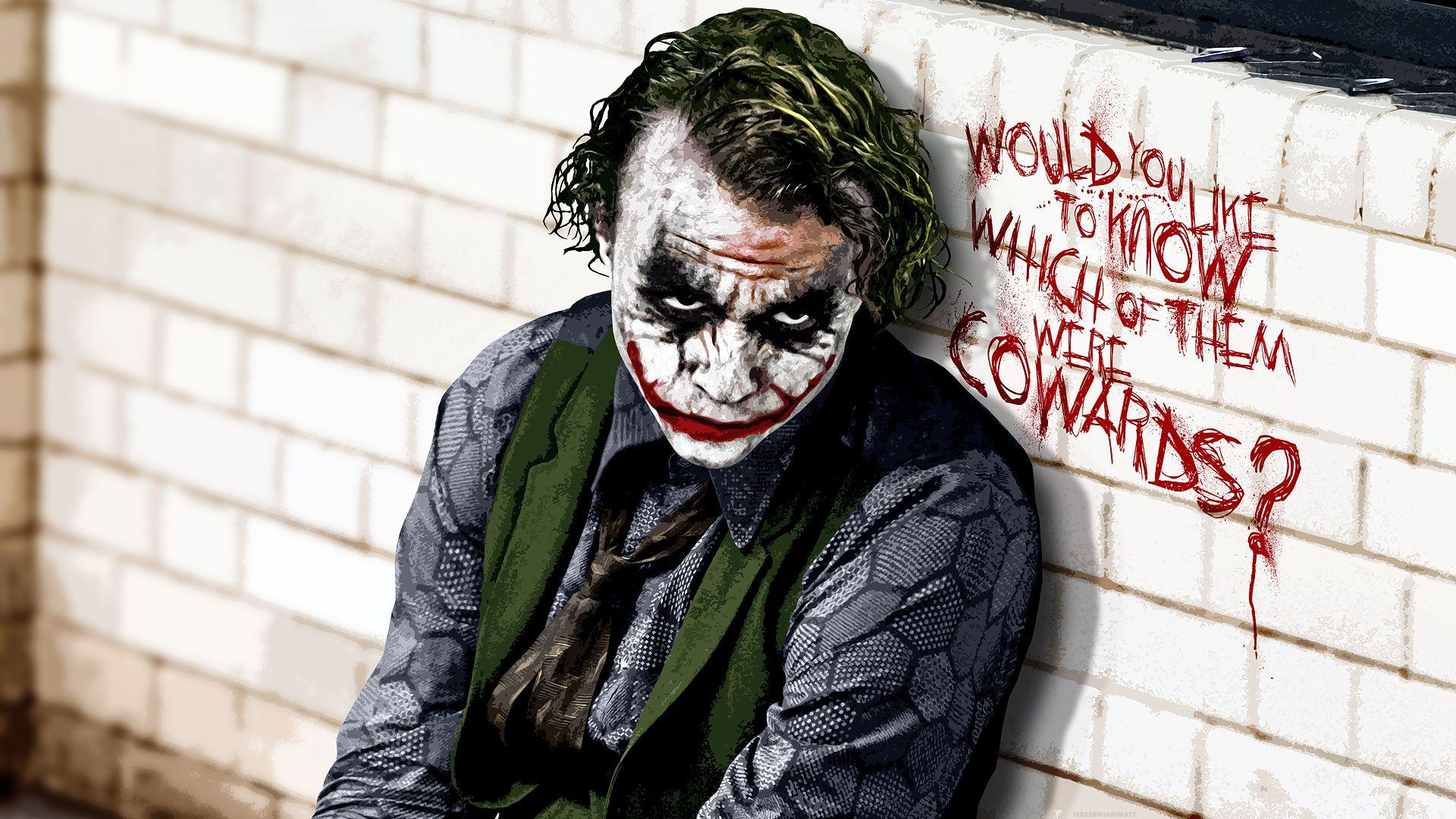Batman Green Heath Ledger The Dark Knight Joker