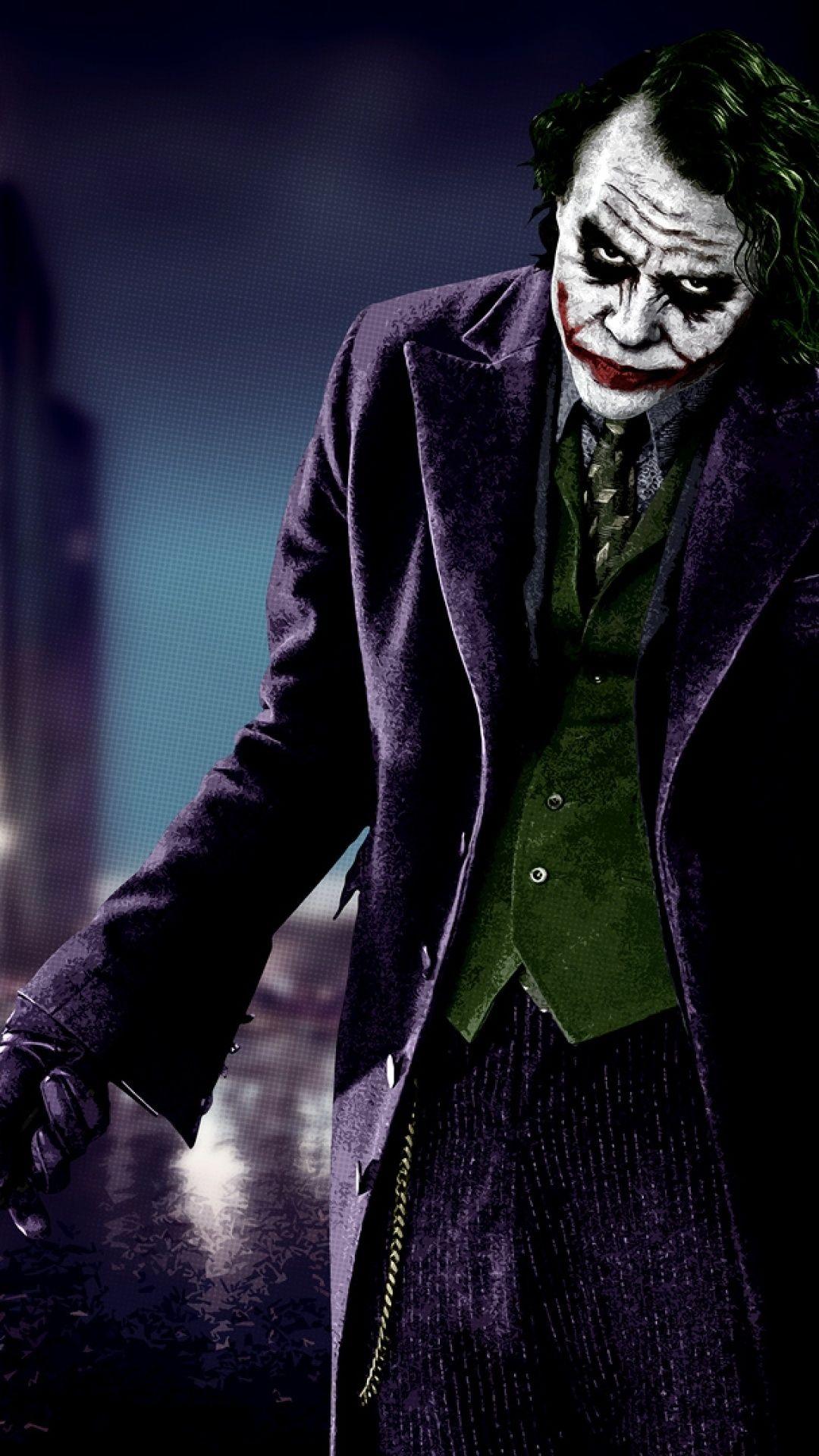 Heath Ledger Joker iPhone 5 Wallpaper. Id: 16364