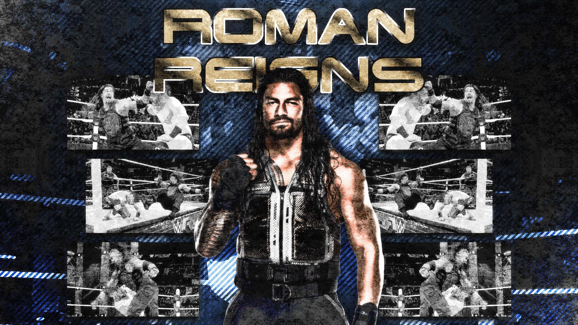 Roman Reigns Logo Wallpaper