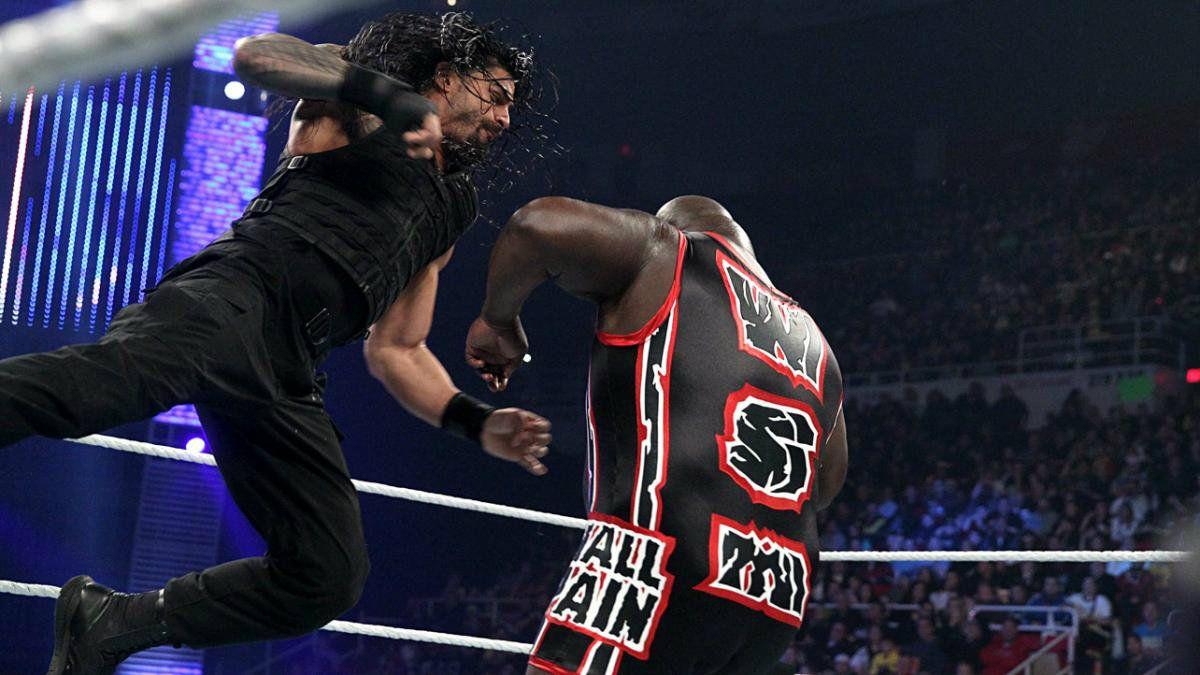WWE Roman Reigns Superman Punch HD Wallpaper