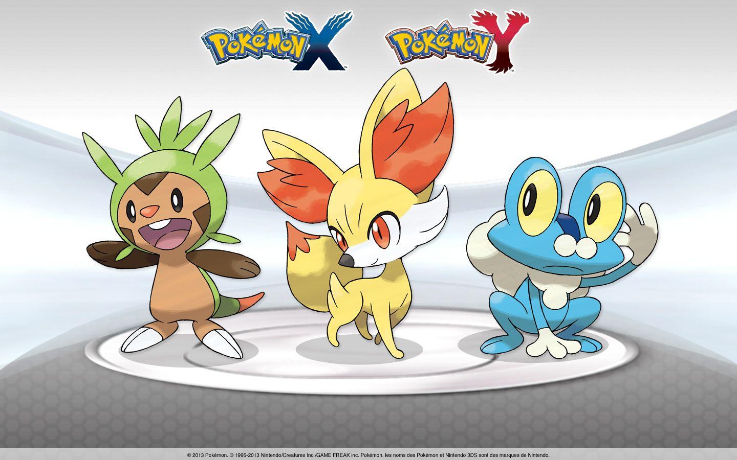 Chespin Fennekin Froakie X And Y. Wallpaper