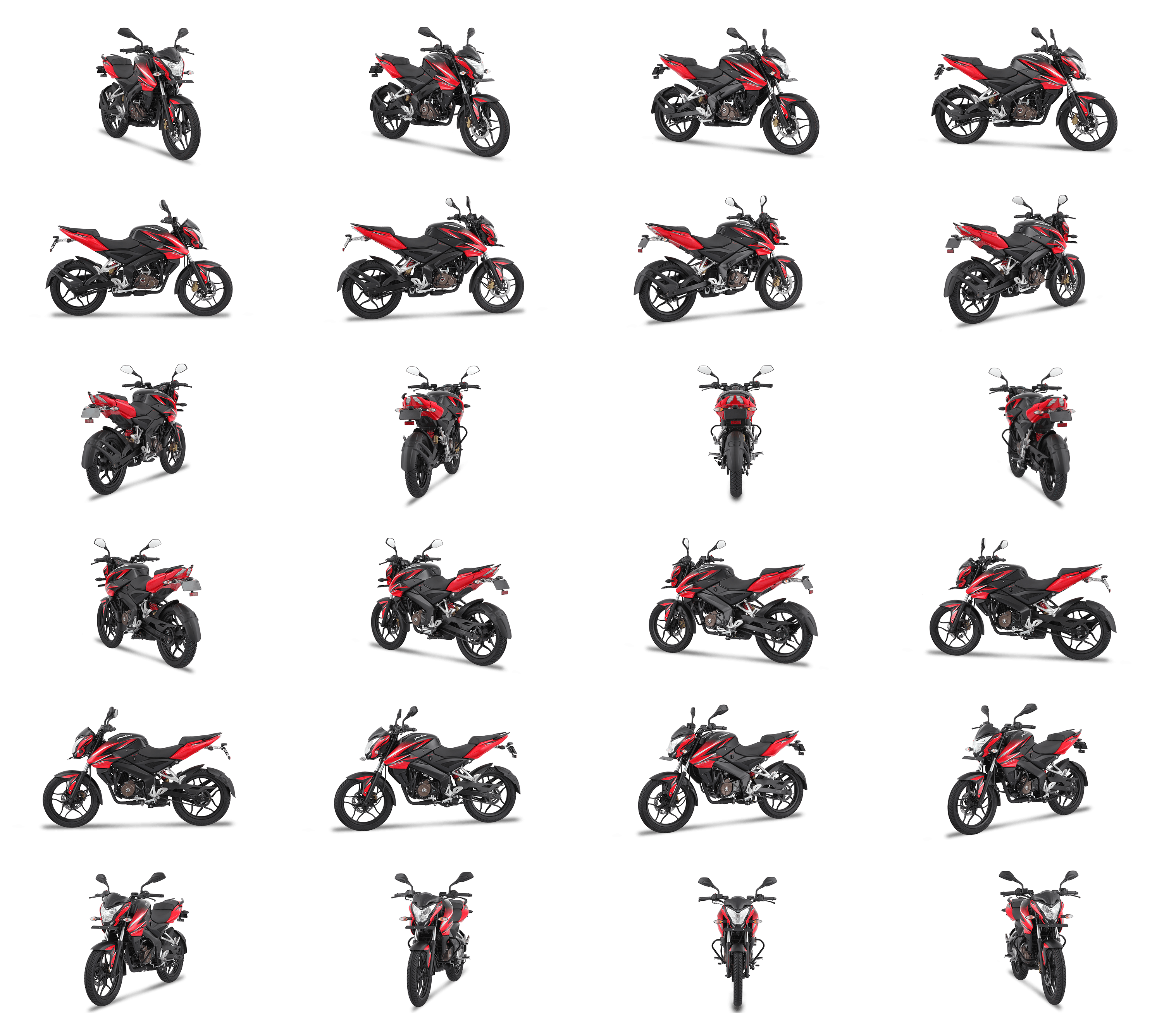 Bajaj Pulsar NS150 Degree View. New Pulsar Bikes