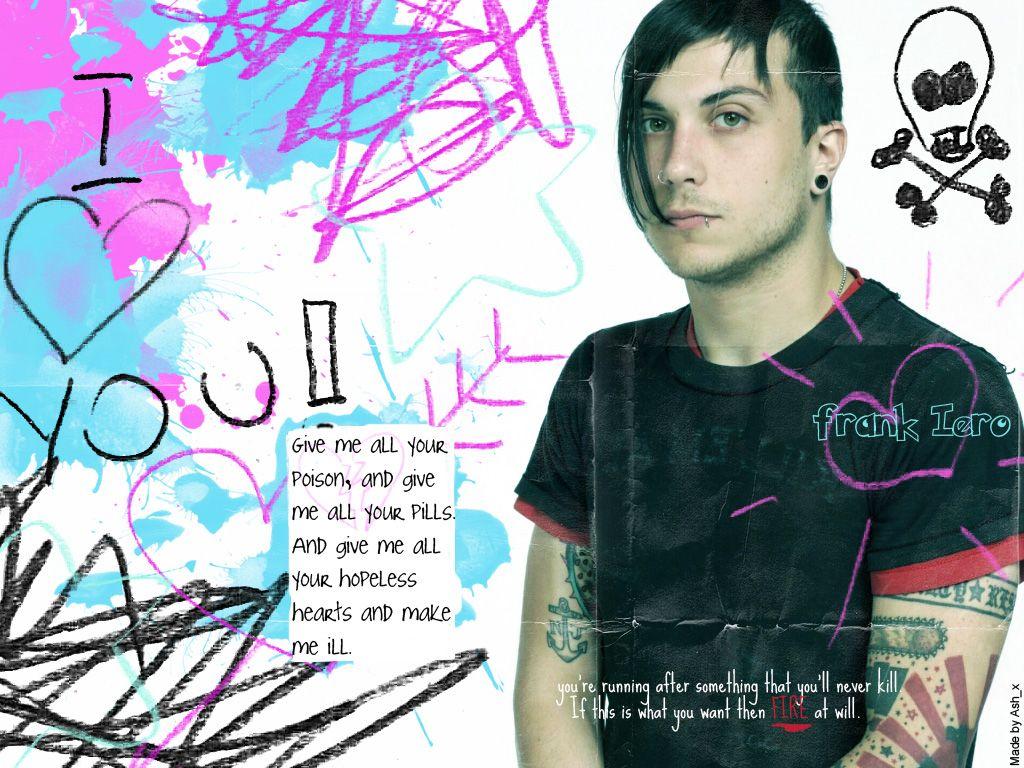 Frank Iero Wallpaper By Blink Me X
