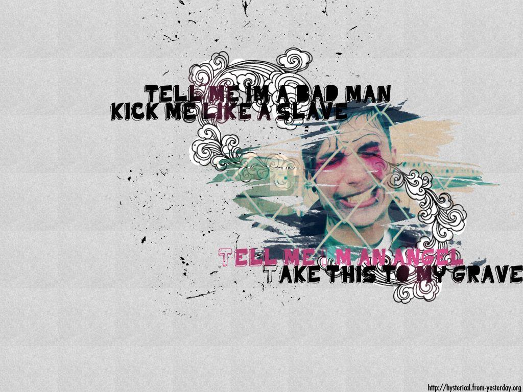 Defiant to the End: Frank Iero fanlisting & fansite