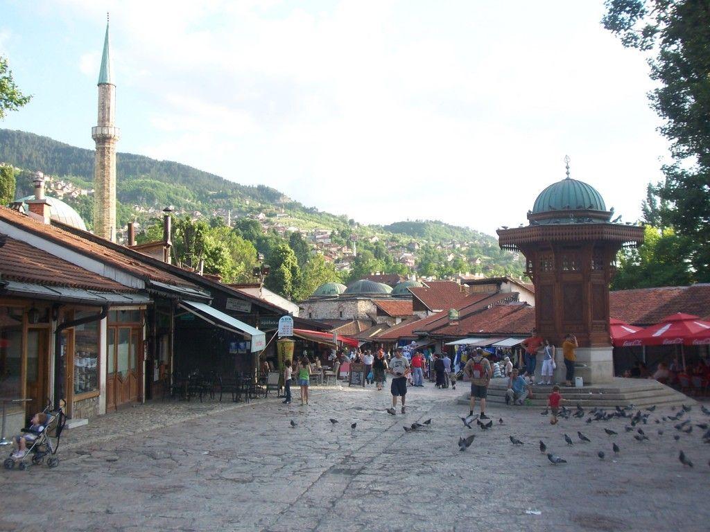 Town Sarajevo Old Photo 1024x768 #town