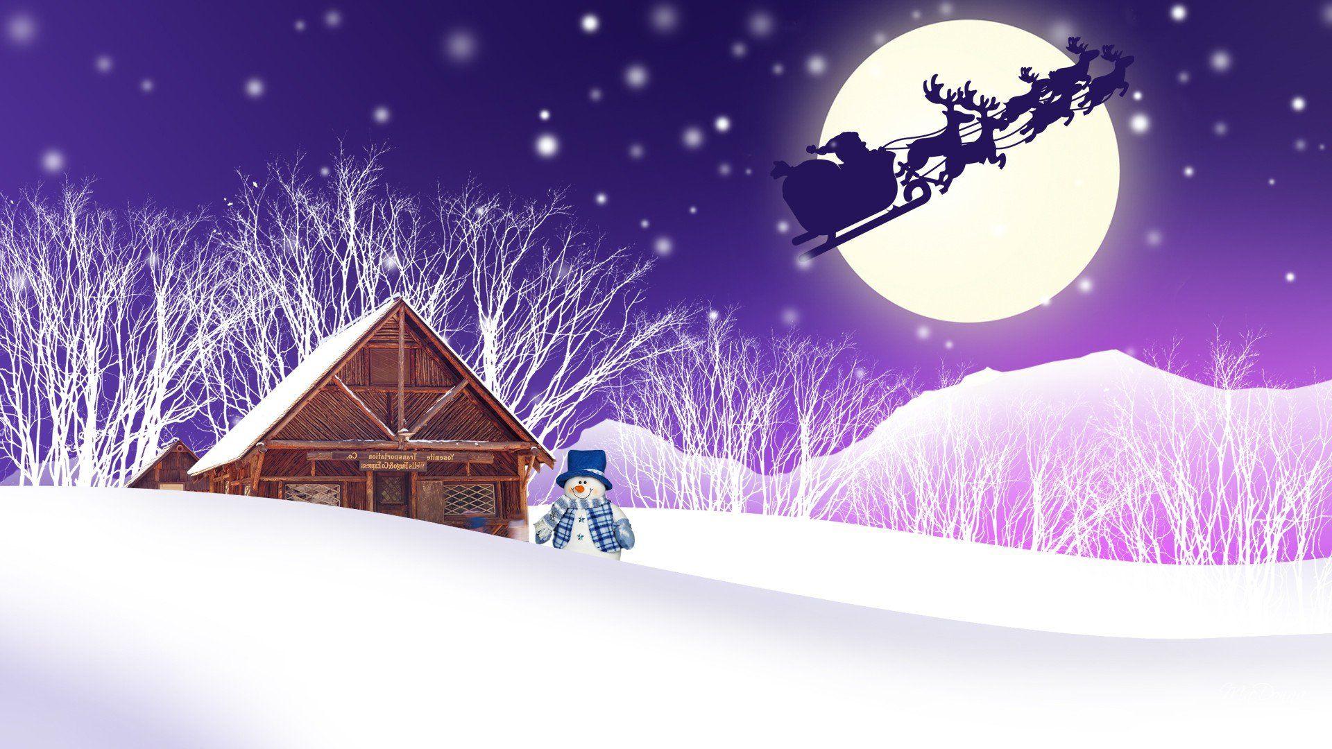 Christmas Country Wallpapers Wallpaper Cave